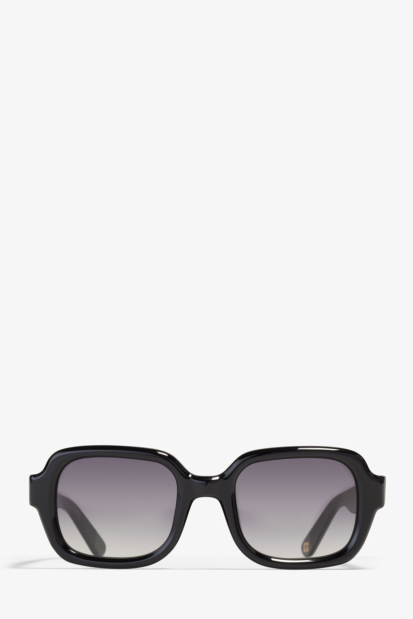 GANNI x Ace & Tate Black Twiggy Sunglasses, Acetate, in colour Black - 3 - GANNI
