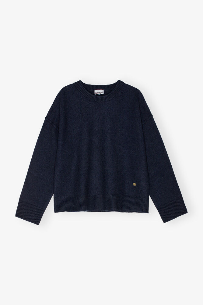 Dark Blue Wool Sweater, Sky Captain
