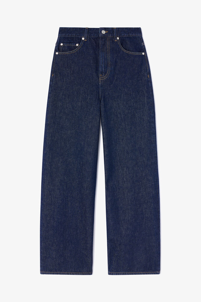 Izey Jeans in Dark Rinse Denim, Rinse