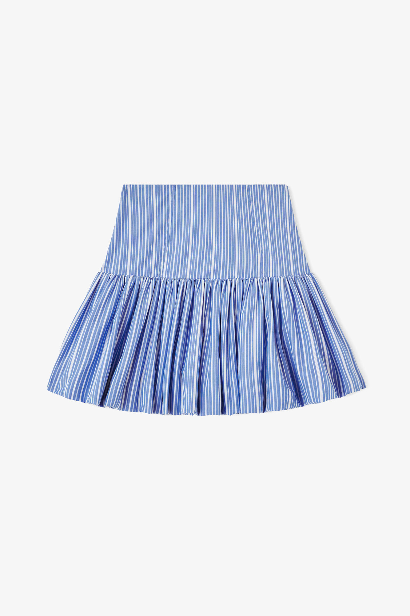 Rock mit blauen Streifen, Organic Cotton, in colour Nouvean Navy - 1 - GANNI