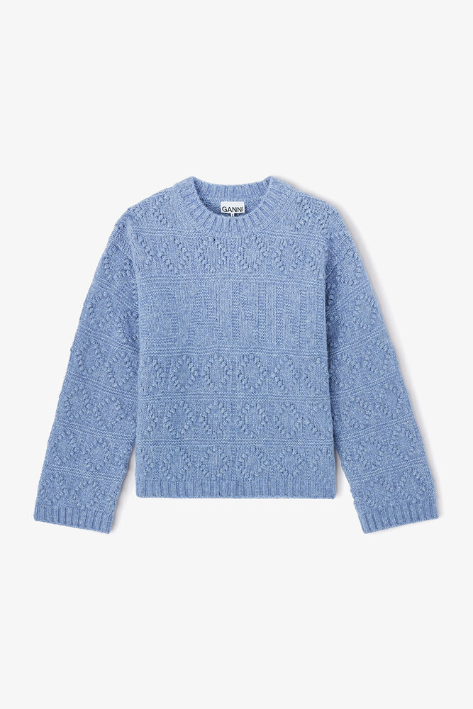 Cotton Wool Bubble Jumper, Glacier Lake