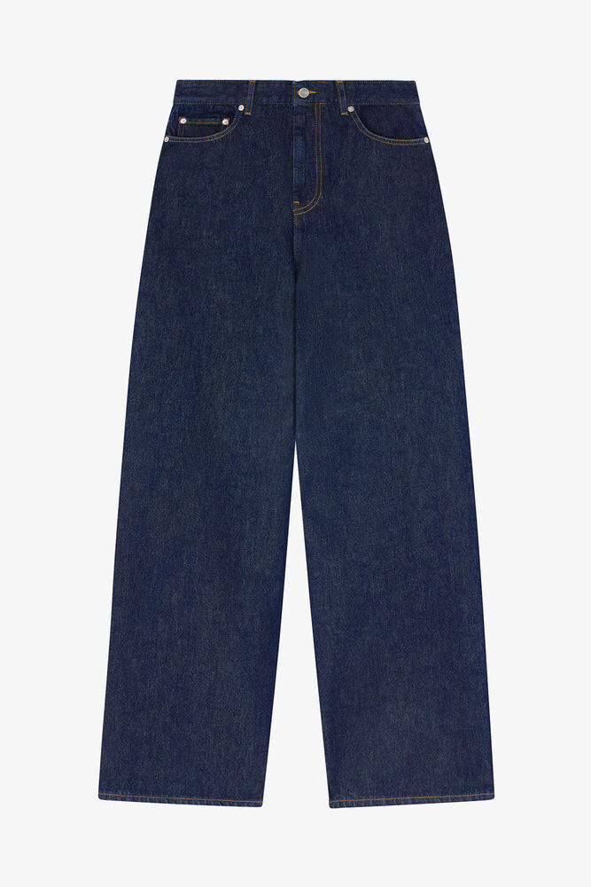 Lari Jeans in Dark Rinse Denim, Rinse