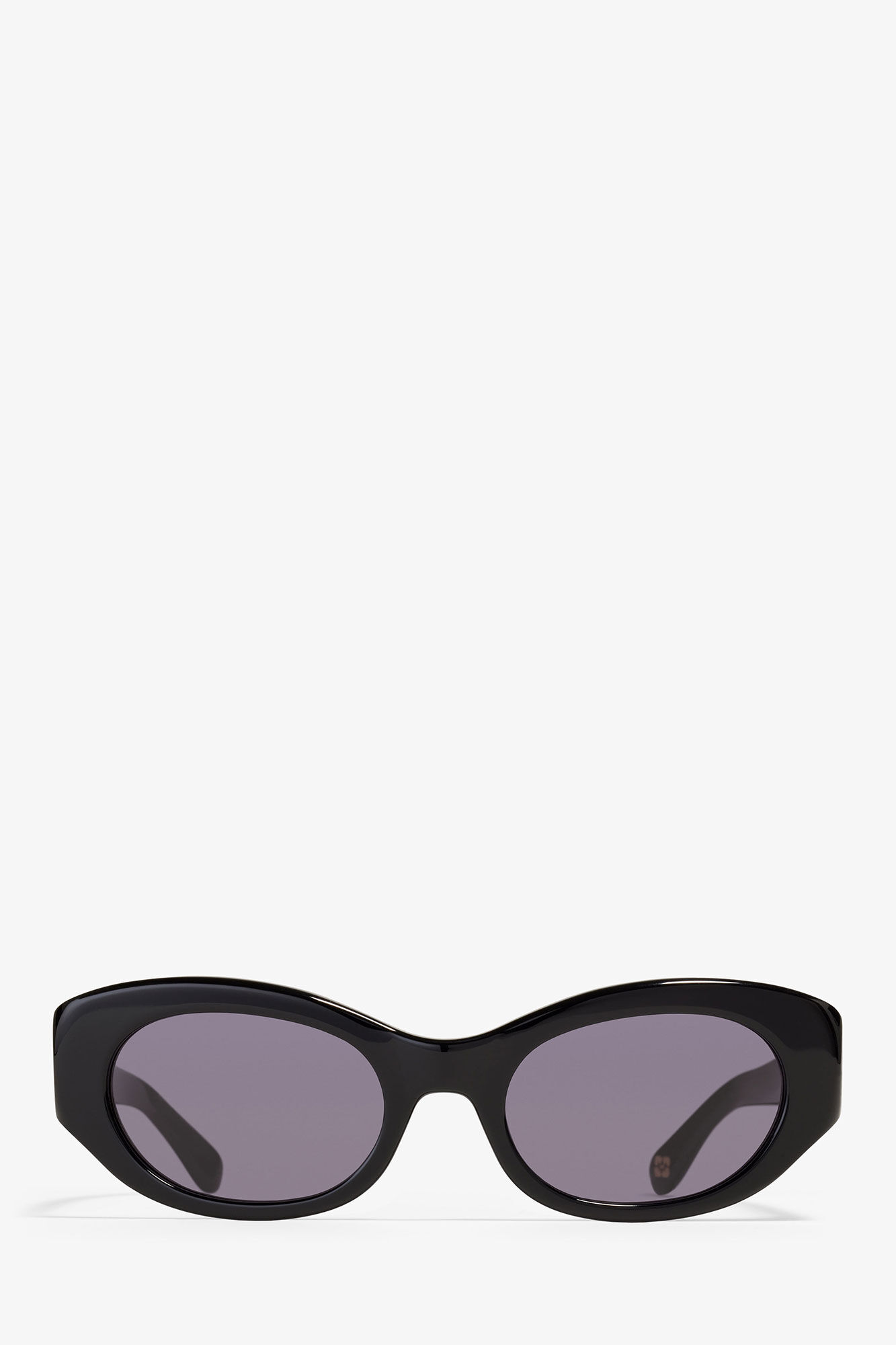 GANNI x Ace & Tate Black Dakota Sunglasses, Acetate, in colour Black - 3 - GANNI