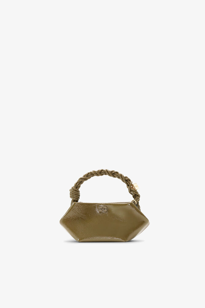 Olive Green Mini Bou Bag, Military Olive