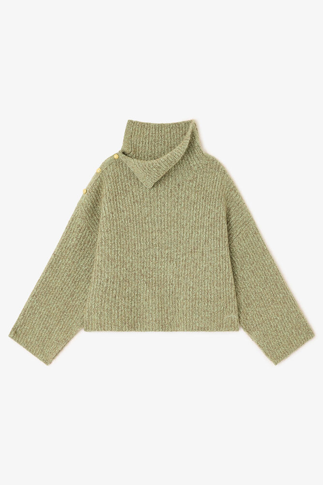 Green Mohair Jumper, Nile