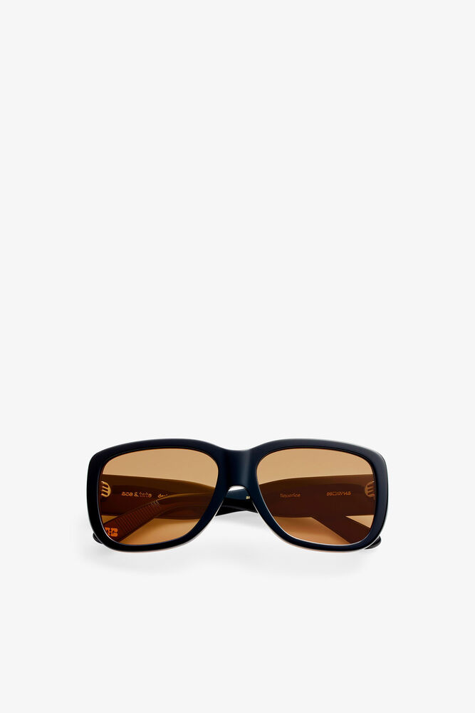 GANNI x Ace & Tate Antonio Sunglasses, Black