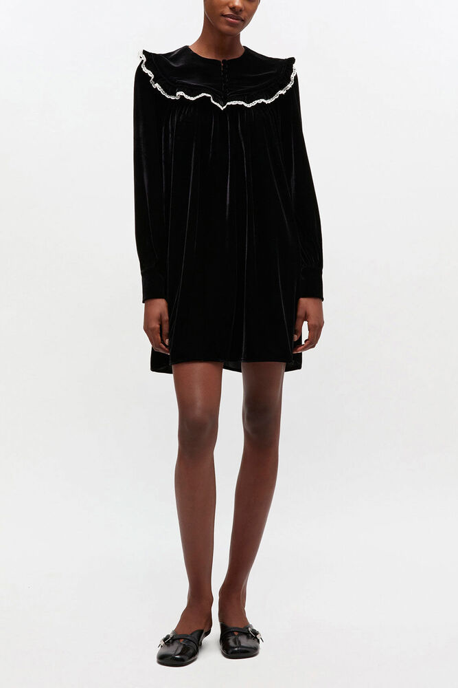 Black Velvet Dress, Black