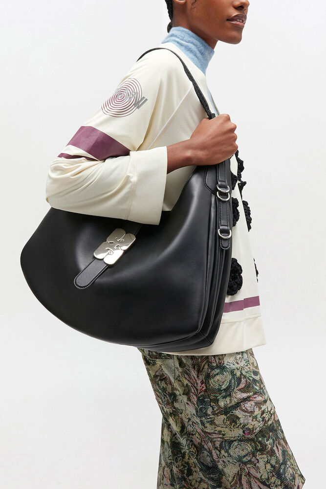 Black Large Kat Bag, Black