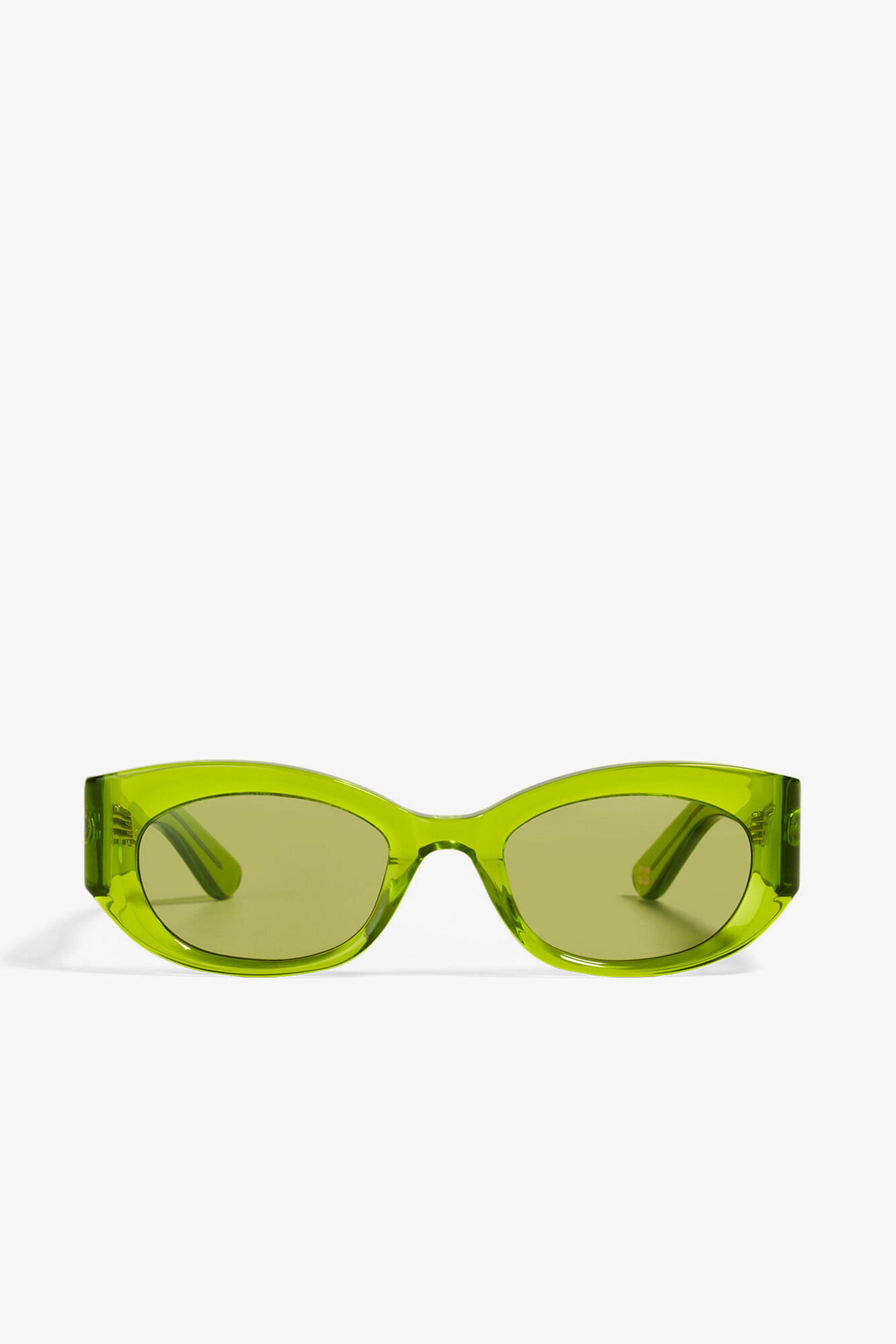 GANNI x Ace & Tate Xena Sunglasses, Acetate, in colour Kalamata - 2 - GANNI