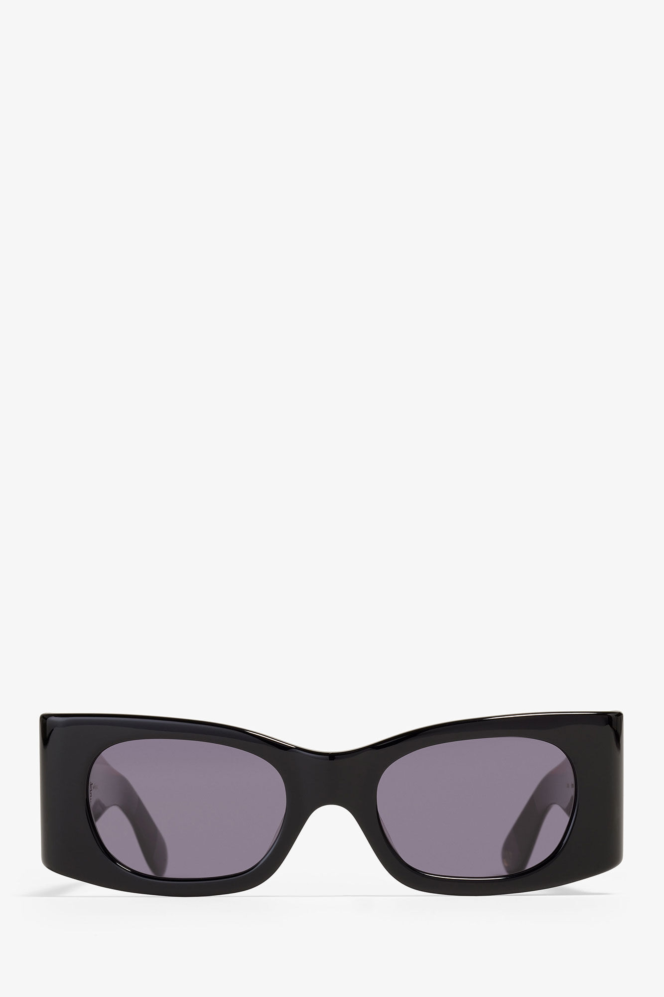 GANNI x Ace & Tate Black Kayla Sunglasses, Acetate, in colour Black - 3 - GANNI