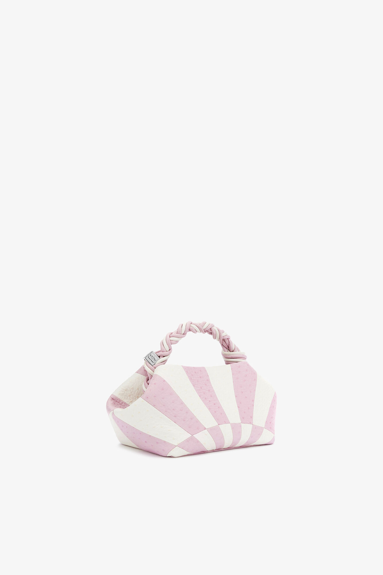 Small Bou Bag in Pink Circus, Recycled Polyester, in colour Lilac Snow - 2 - GANNI