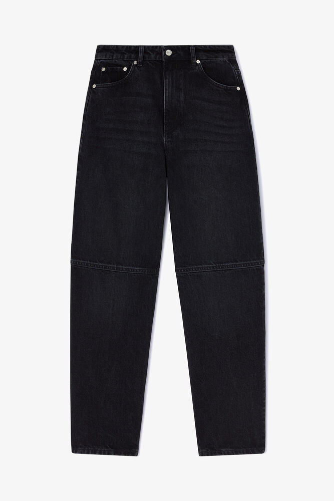 Pinke Stary-Jeans, Black Washed