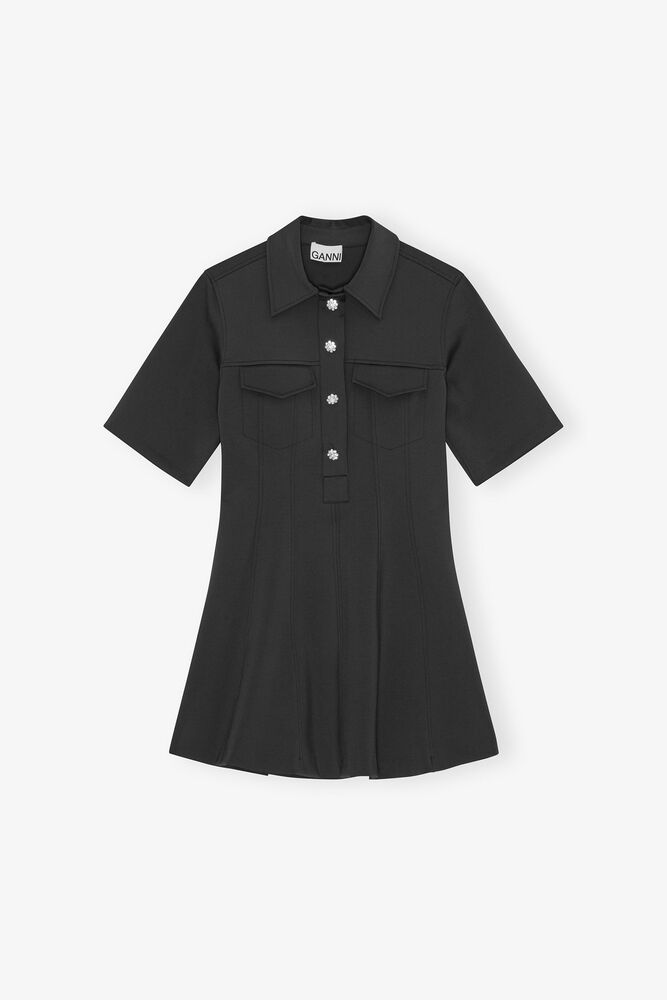 Dress in Black Neoprene, Phantom